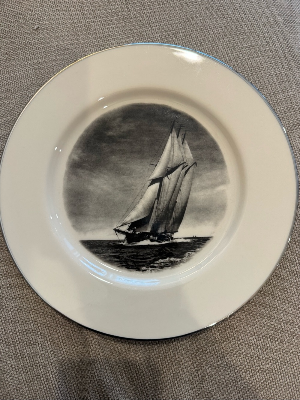 Atlantic by M. Rosenfeld and Son Plate